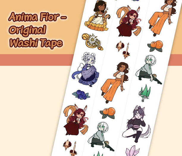 Anima Fior Washi Tape